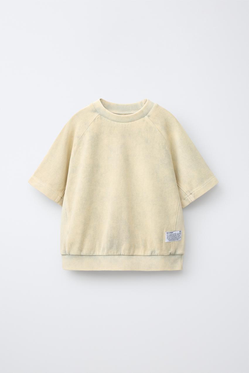 ZARA GARMENT DYE T-SHIRT — photo 1