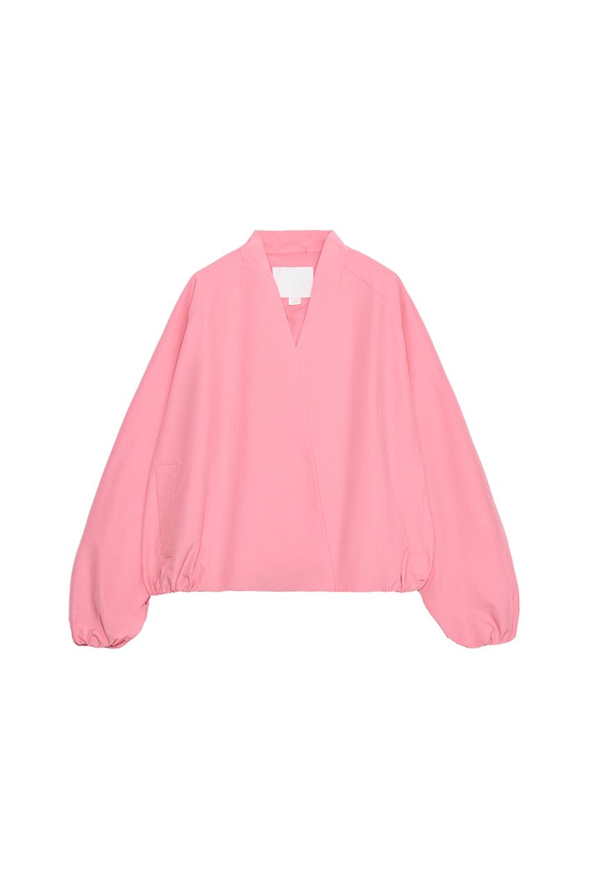 ZARA ZW COLLECTION BOMBER JACKET — photo 3