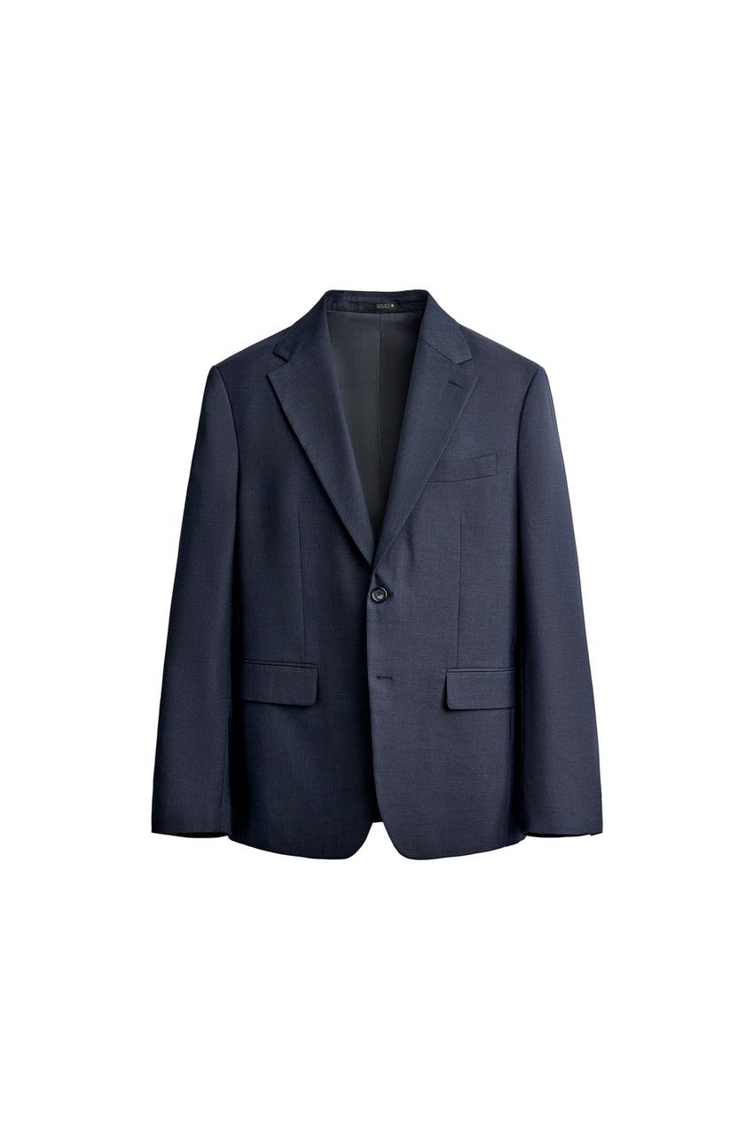 ZARA REGULAR FIT PLAID SUIT JACKET — photo 3