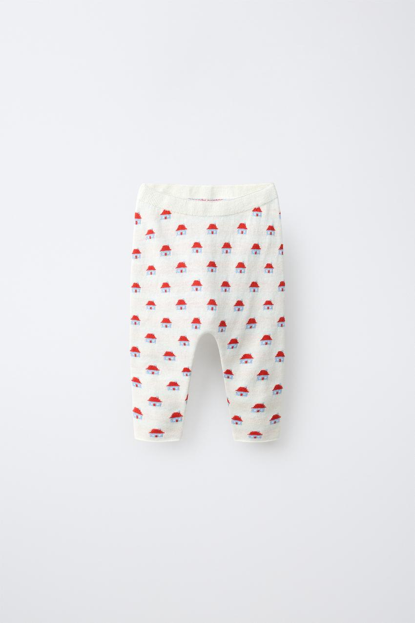 ZARA HOUSE JACQUARD KNIT PANTS — photo 2
