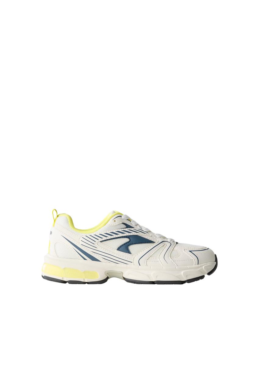 ZARA NEON SNEAKERS — photo 3