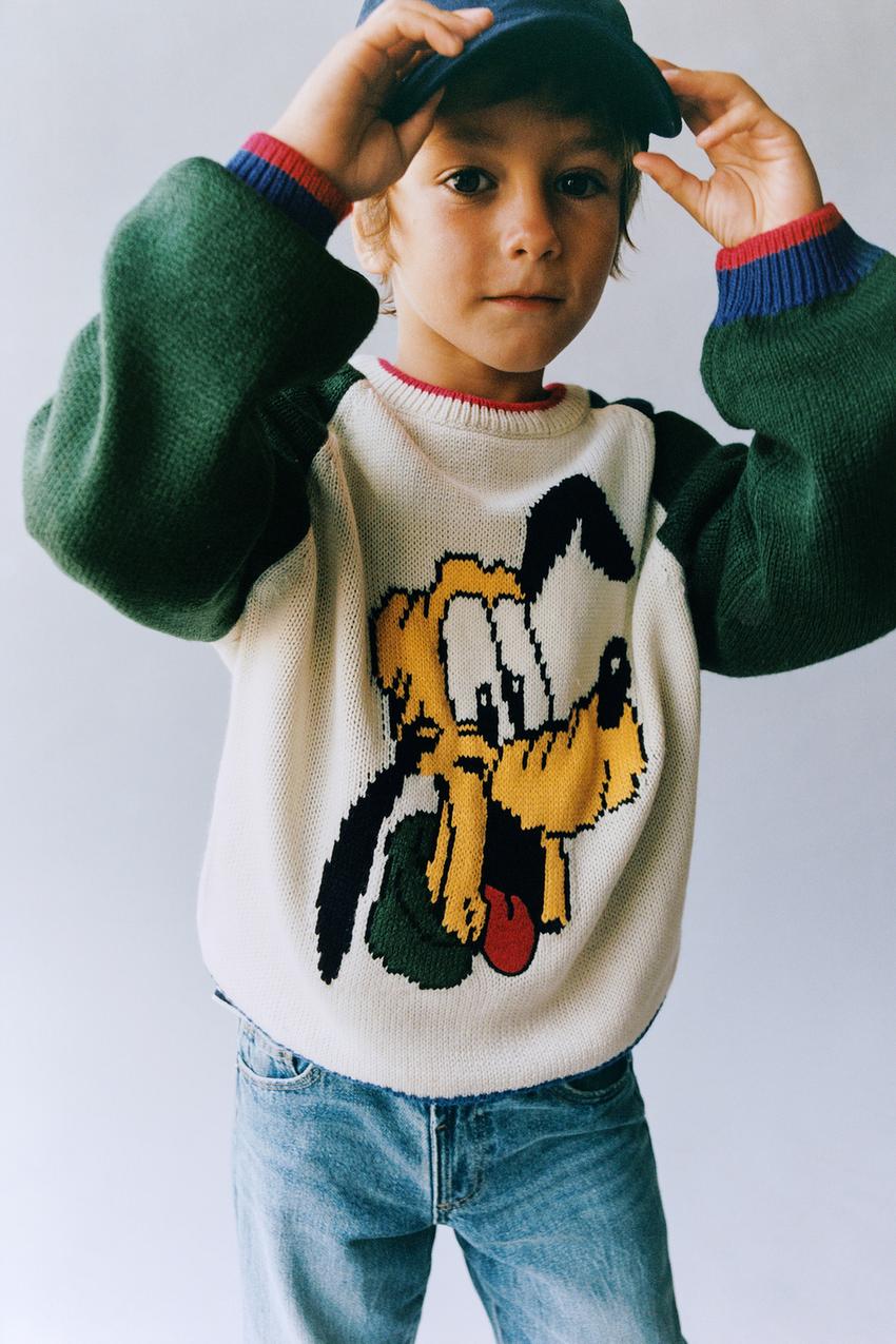 ZARA MICKEY SILHOUETTE KNIT VEST HARRY LAMBERT FOR ZARA X DISNEY — photo 1