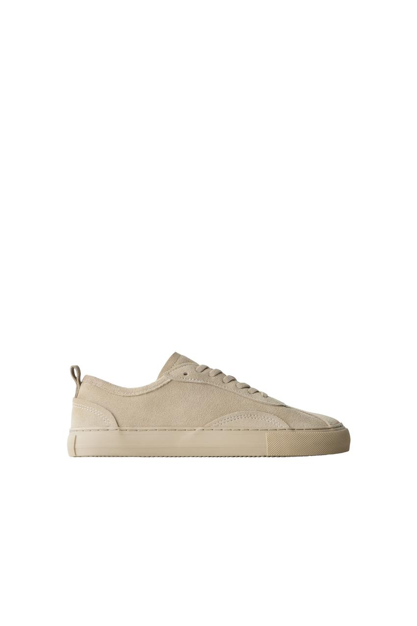 ZARA LEATHER BAREFOOT SNEAKERS — photo 2