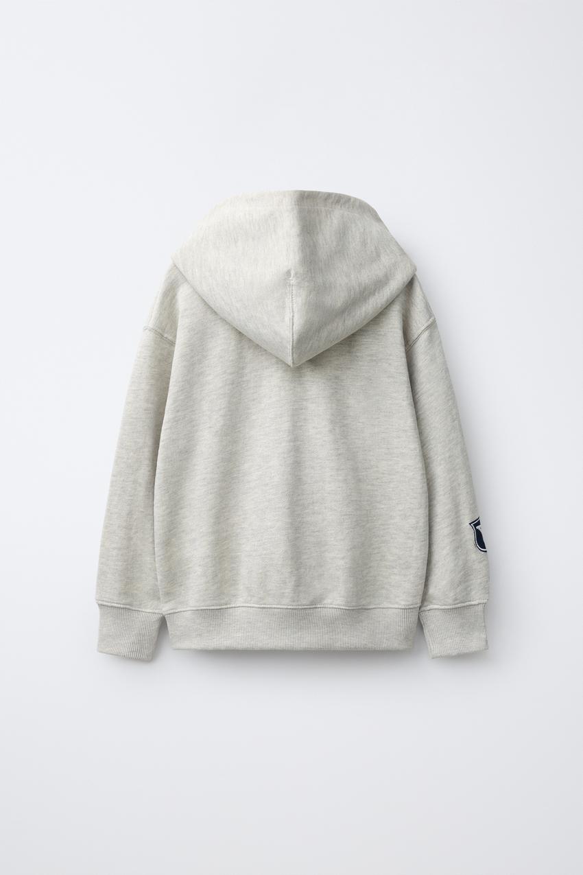 ZARA YALE™ PRINT HOODIE — photo 2
