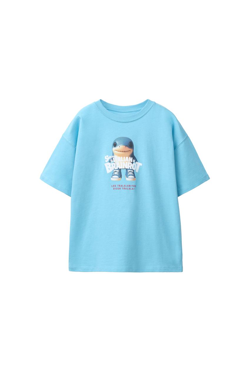 ZARA SKIFIDOL ITALIAN BRAINROT™ PRINTED T-SHIRT — photo 3