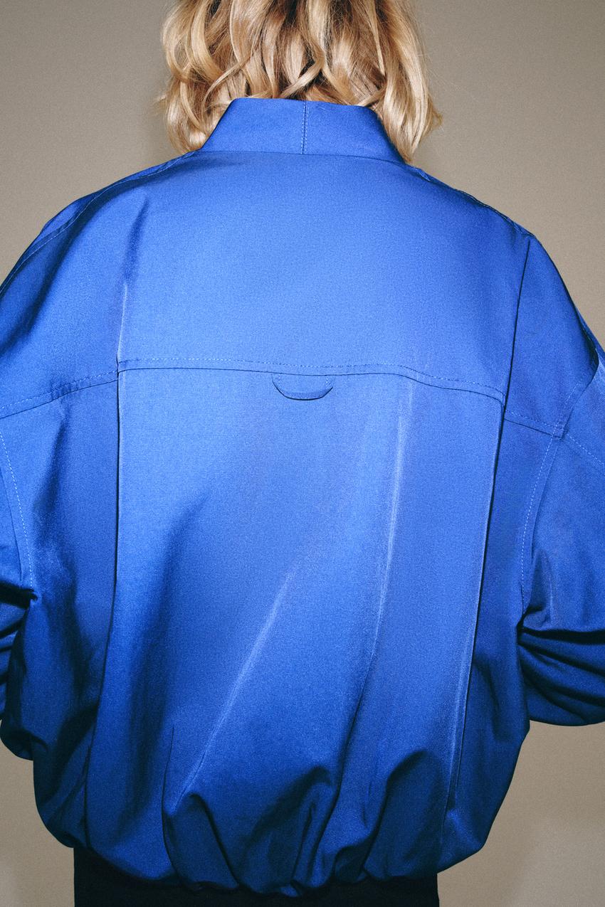 ZARA ZW COLLECTION BOMBER JACKET — photo 2