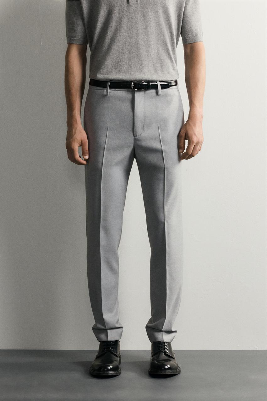 ZARA STRETCH SUIT PANTS — photo 2