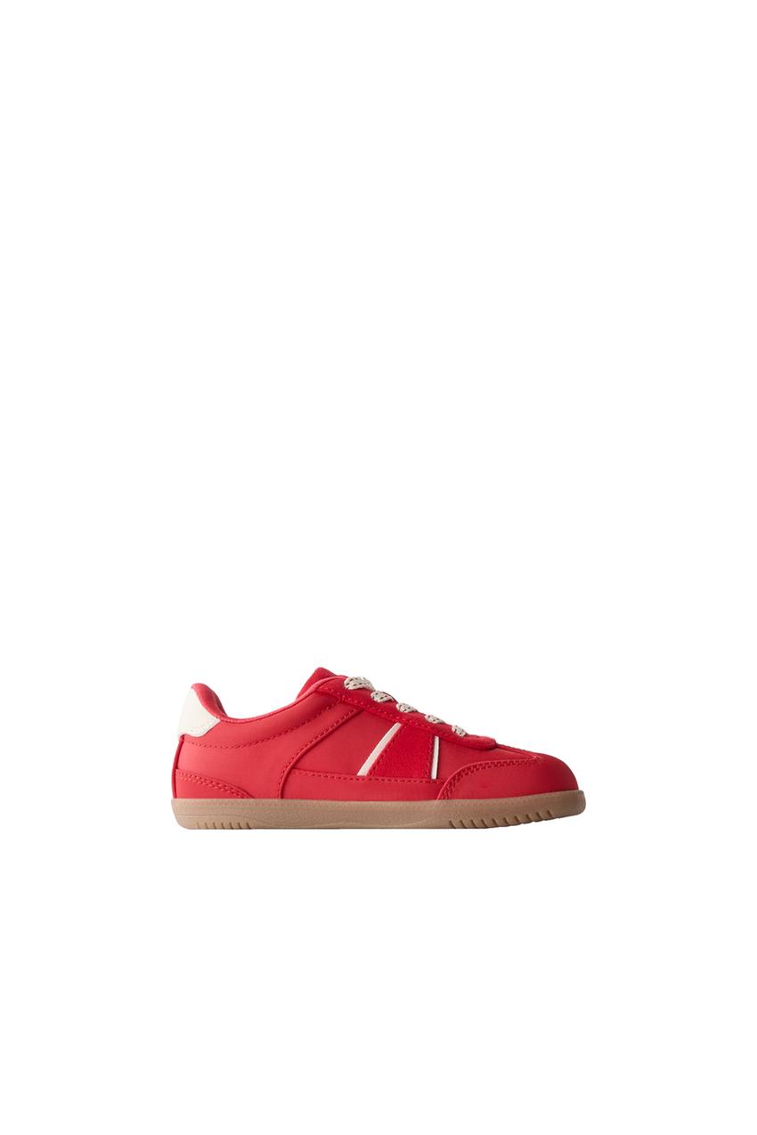 ZARA COLOR-BLOCK HIGH-TOP SNEAKERS — photo 3