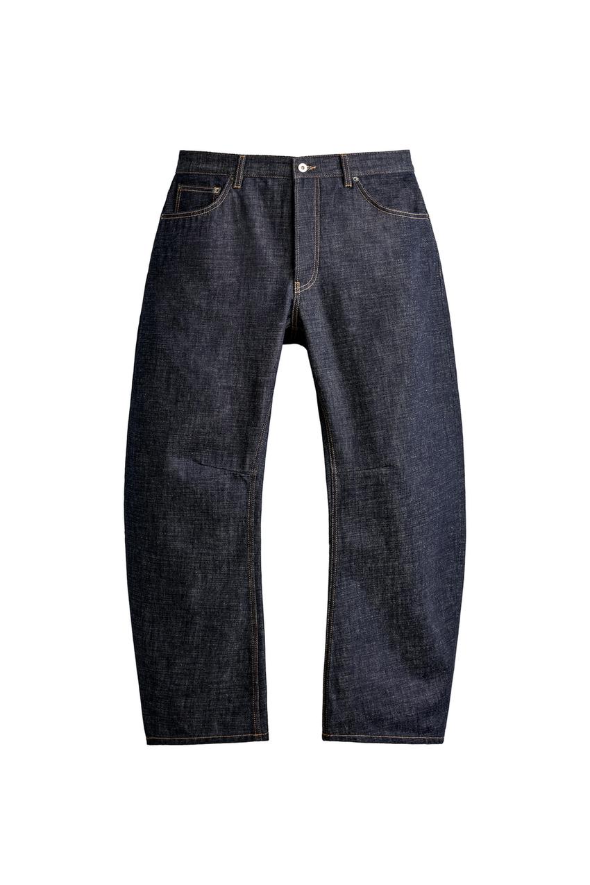 ZARA STRAIGHT BARREL FIT JEANS — photo 3