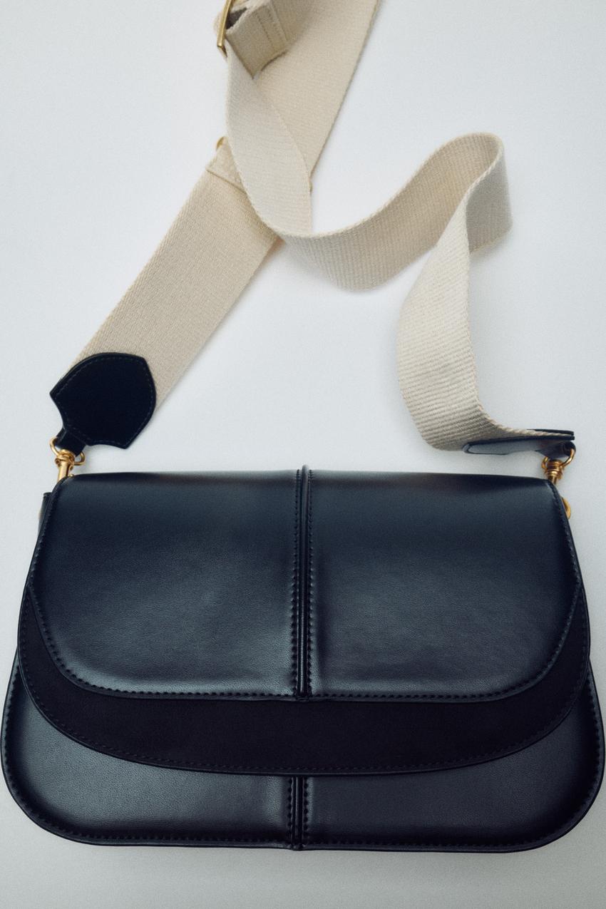 ZARA FLAP CROSSBODY BAG — photo 1