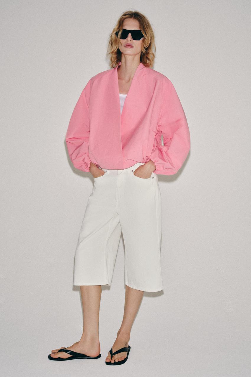ZARA ZW COLLECTION BOMBER JACKET — photo 1