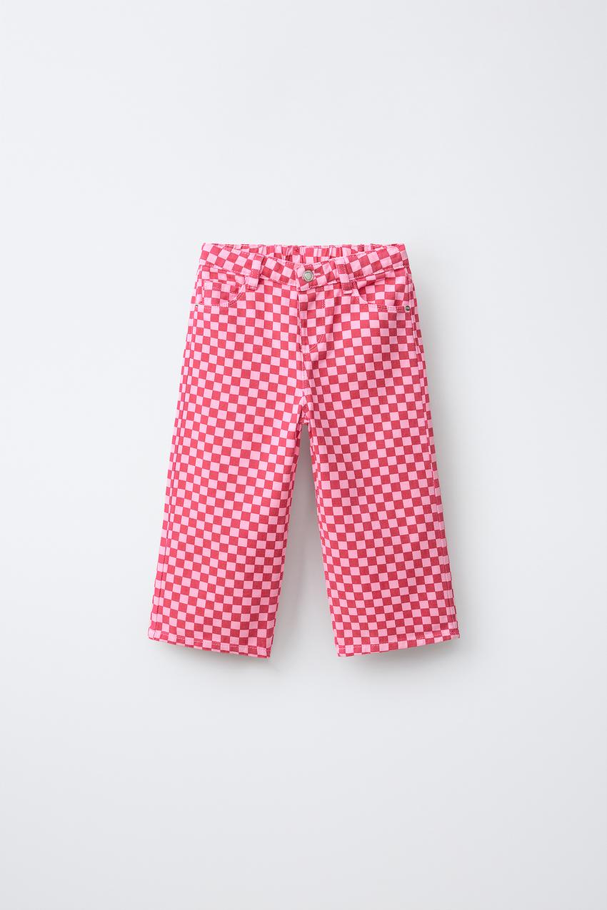 ZARA CHECKERED CULOTTES — photo 2