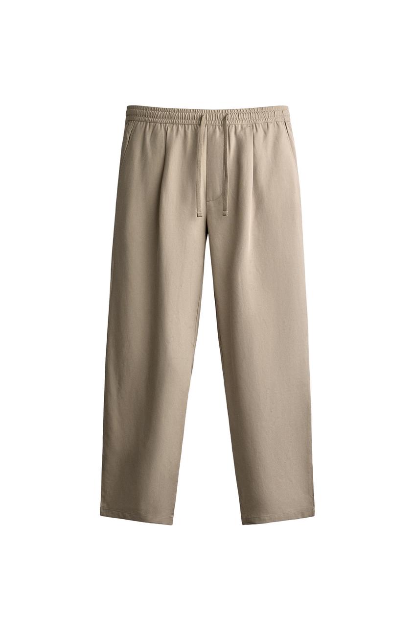 ZARA 100% LYOCELL RELAXED FIT PANTS — photo 3