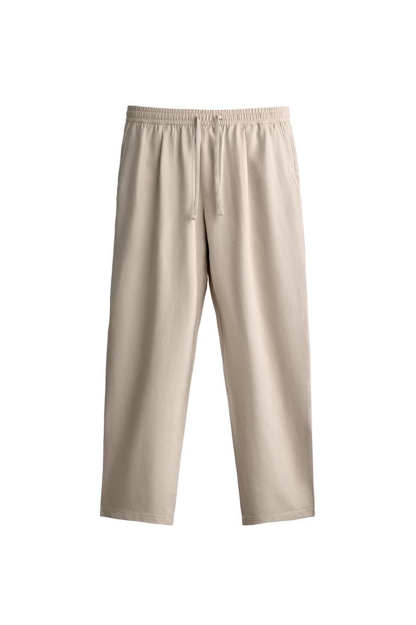 ZARA 100% LYOCELL RELAXED FIT PANTS — photo 3