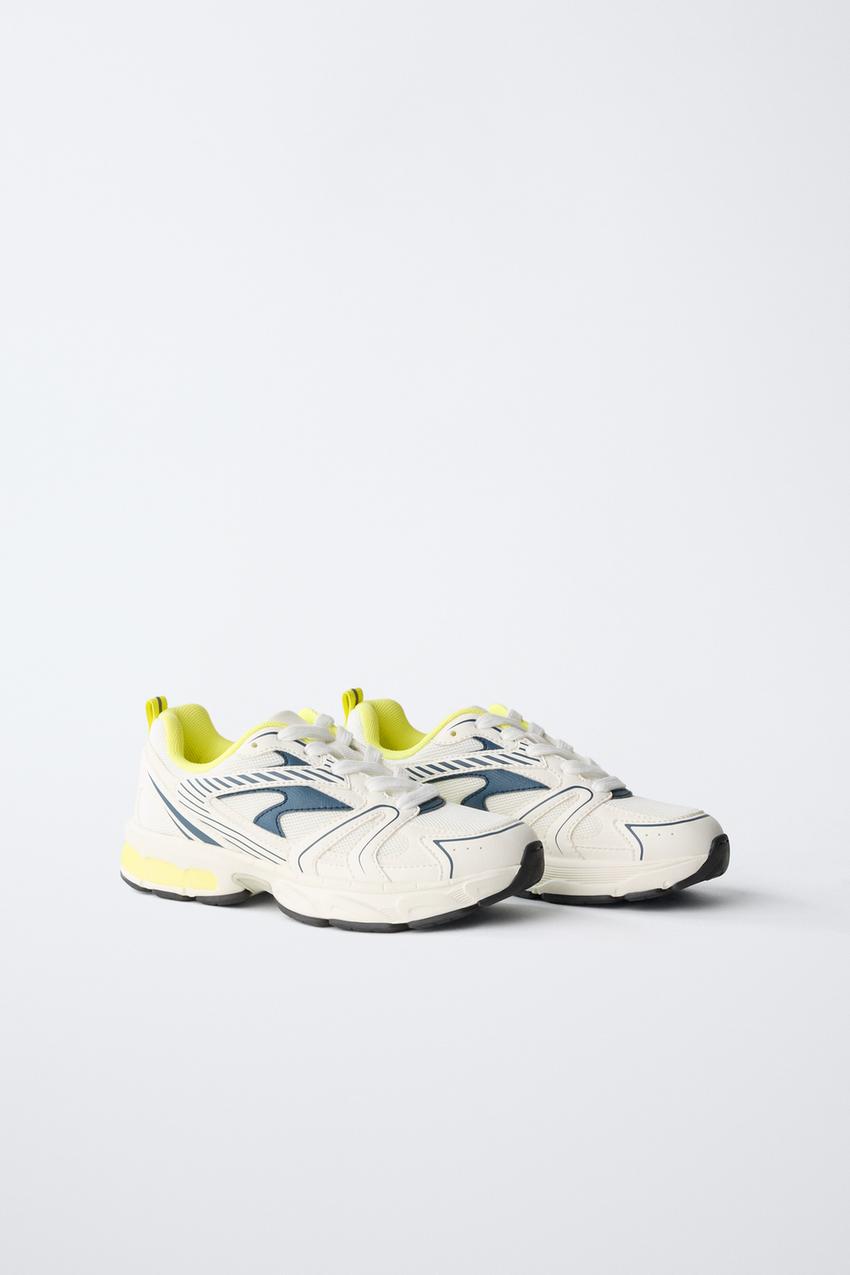 ZARA NEON SNEAKERS — photo 2