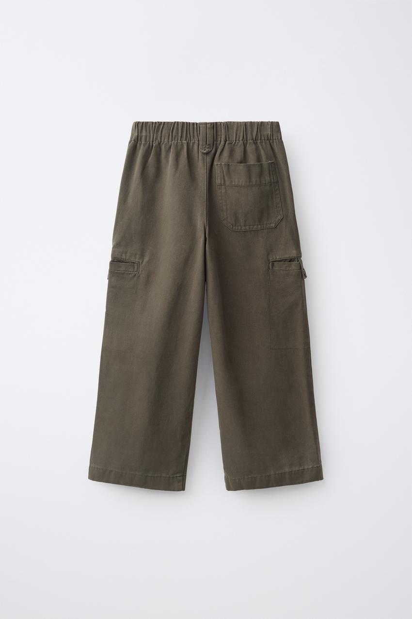 ZARA RELAXED CARGO PANTS — photo 2