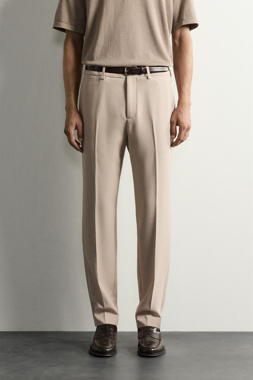 ZARA SLIM FIT SUIT PANTS — photo 2