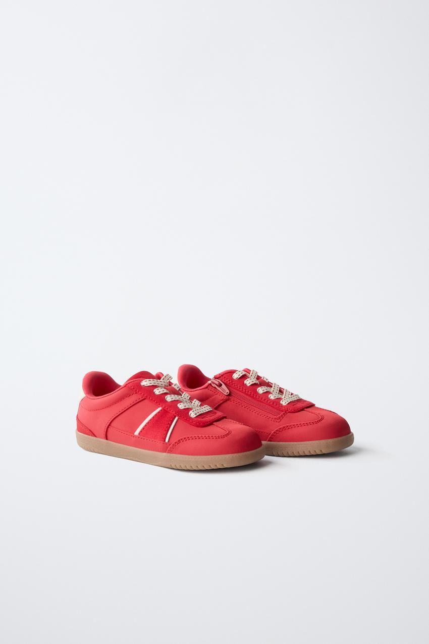 ZARA COLOR-BLOCK HIGH-TOP SNEAKERS — photo 2