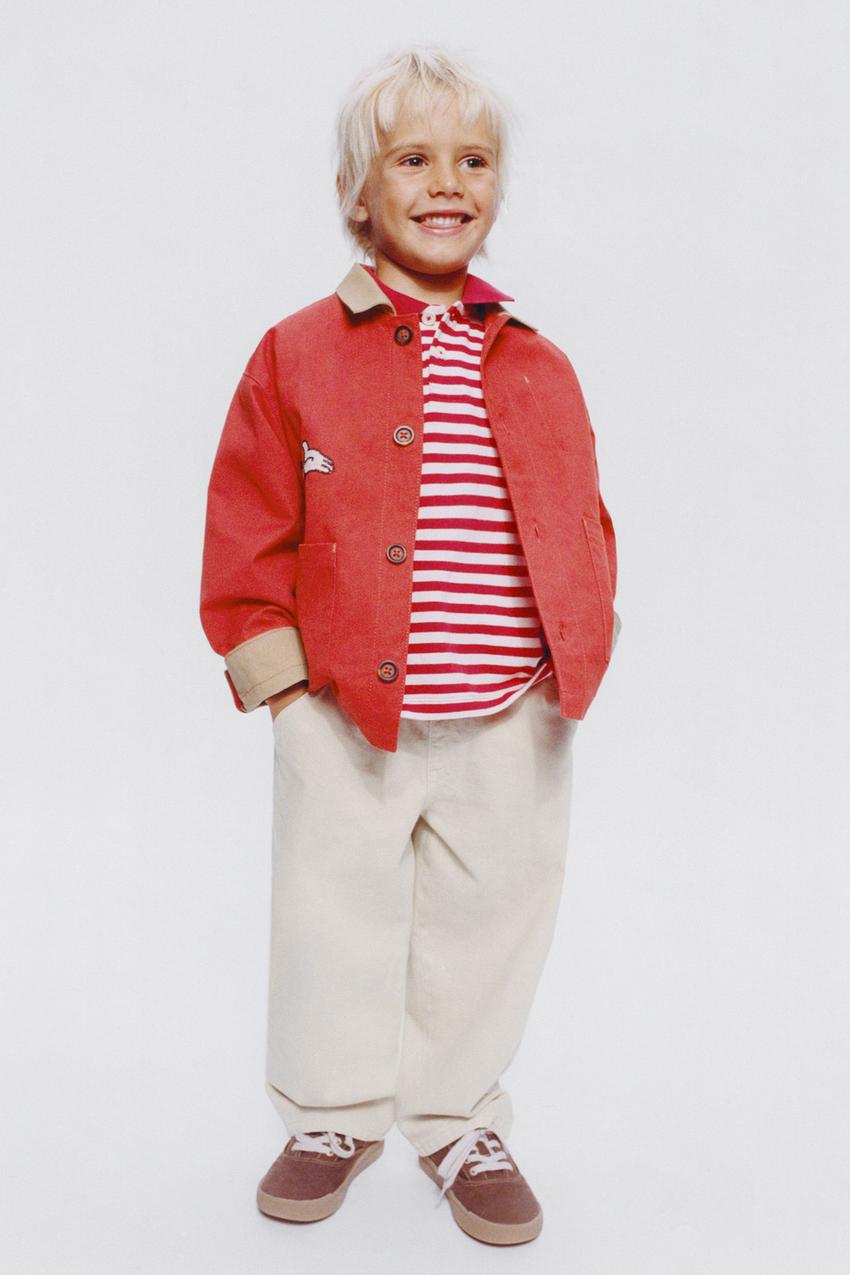 ZARA EMBROIDERED MICKEY MOUSE © DISNEY CANVAS JACKET — photo 2