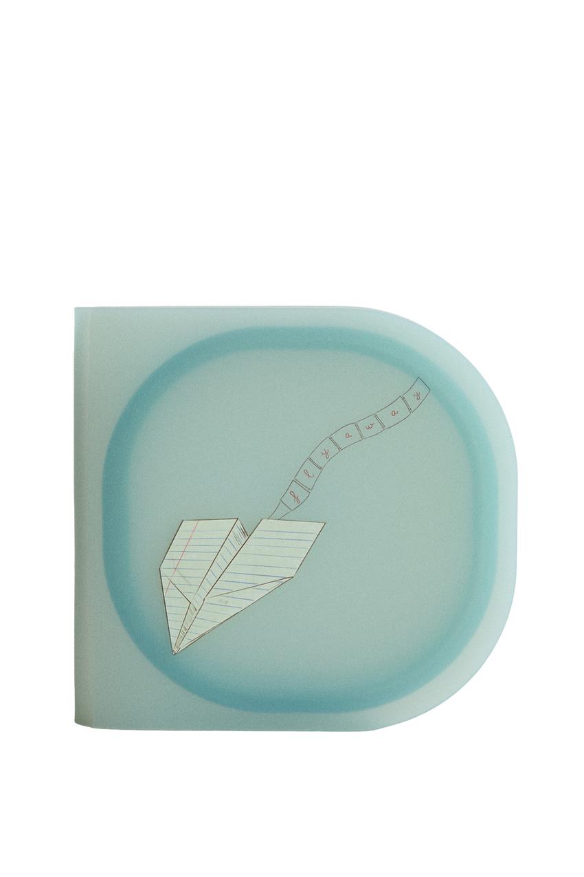 ZARA KIDS' SILICONE PAPER AIRPLANE LUNCH BOX — photo 3