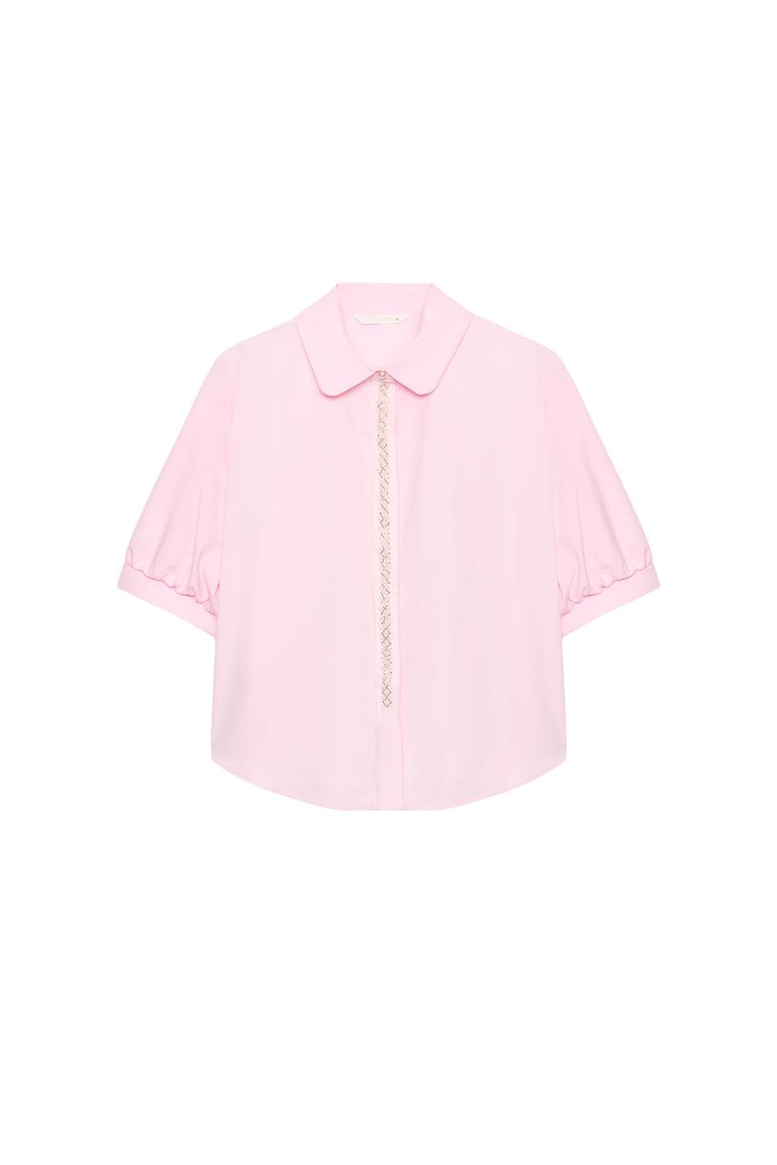 ZARA PEARL POPLIN SHIRT — photo 3