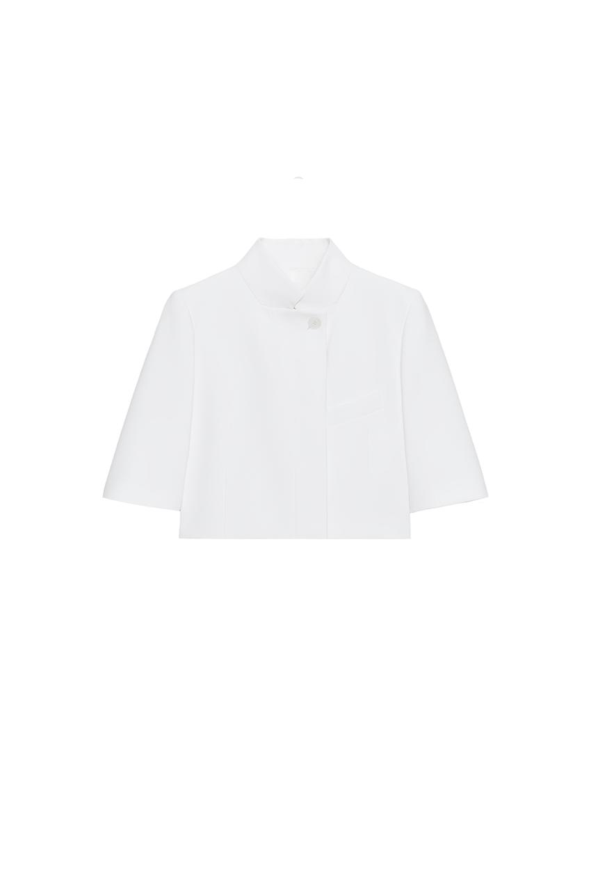 ZARA SHORT SLEEVE CROPPED BLAZER ZW COLLECTION — photo 2