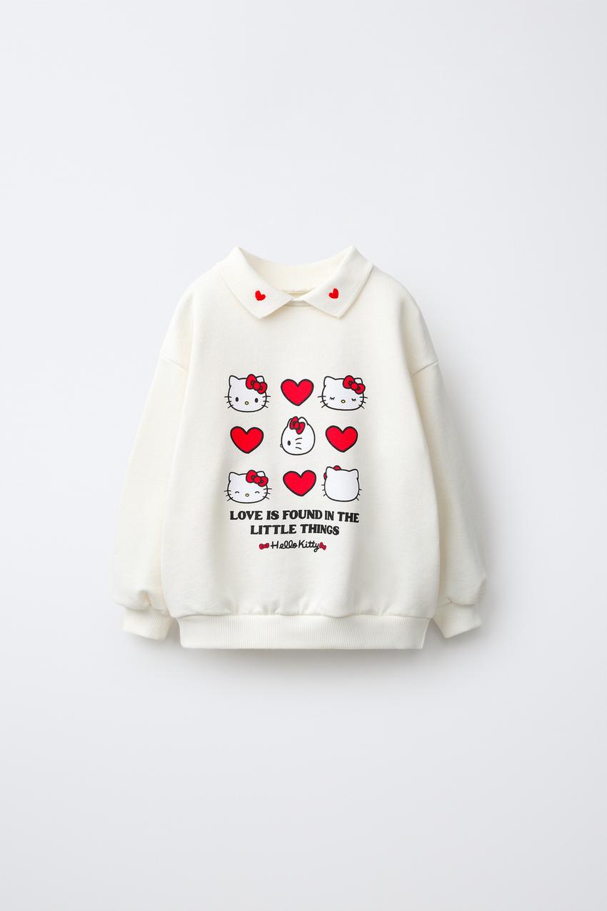ZARA HELLO KITTY © SANRIO POLO SWEATSHIRT — photo 1