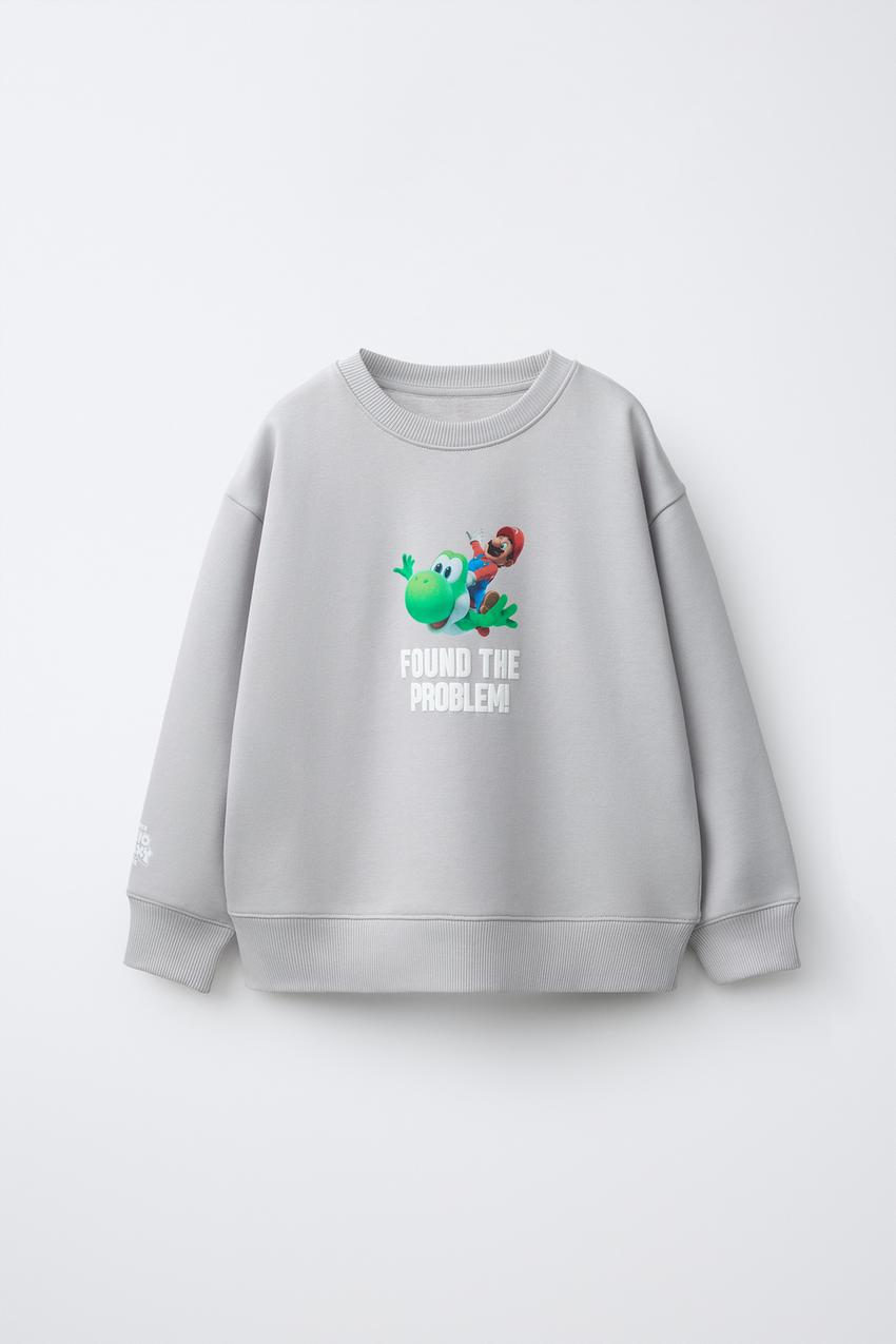 ZARA MARIO BROS ™ © NINTENDO PRINT SWEATSHIRT — photo 1