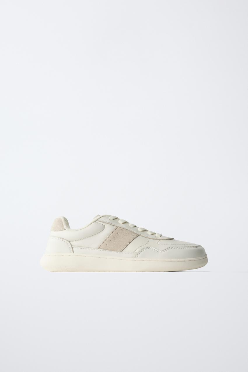 ZARA LEATHER BAREFOOT SNEAKERS — photo 1