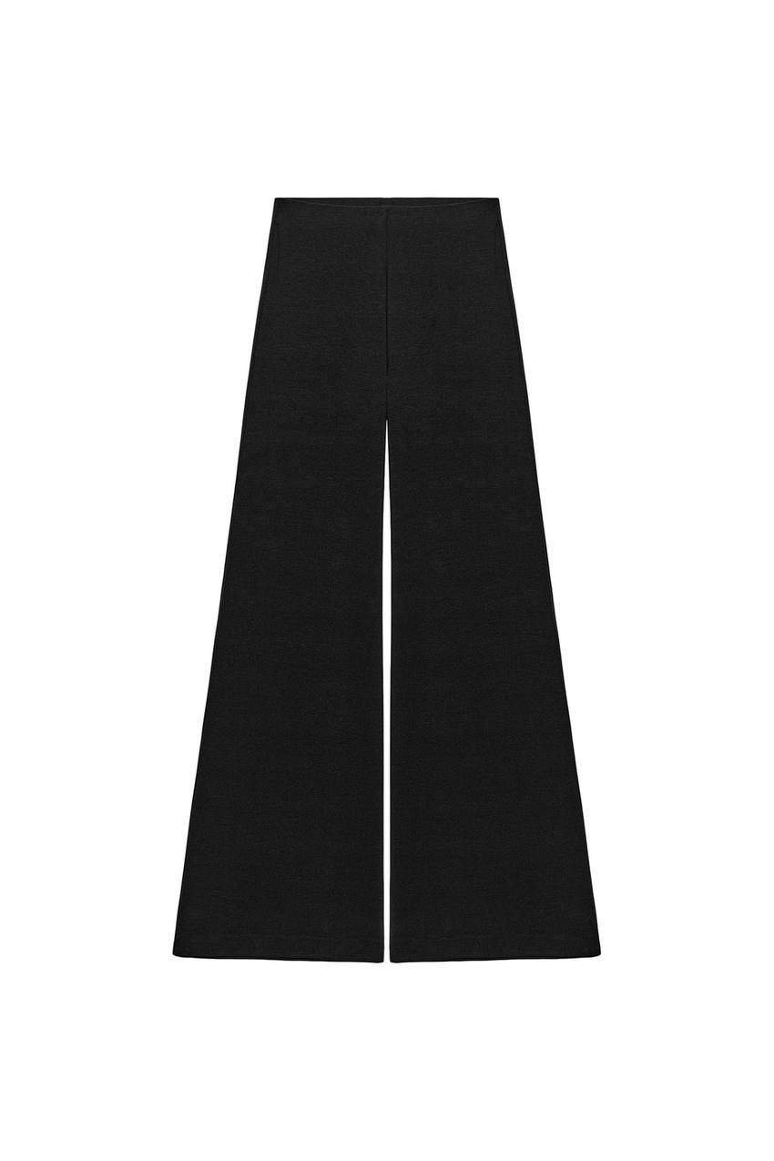 ZARA FLOWY PALAZZO PANTS — photo 3