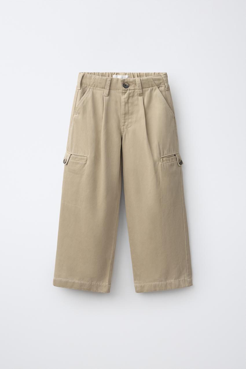 ZARA RELAXED CARGO PANTS — photo 1