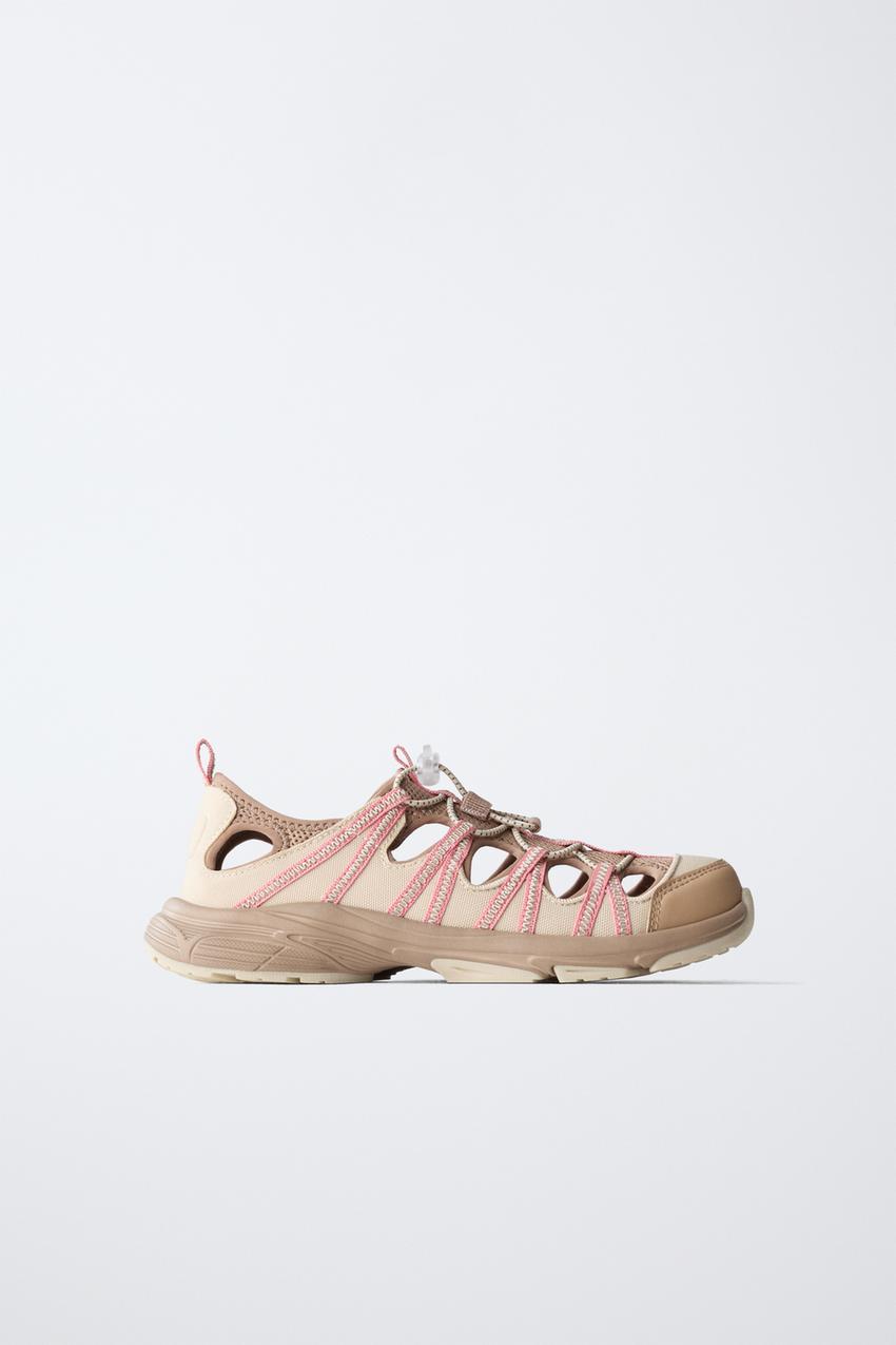 ZARA OPENWORK SNEAKERS — photo 1
