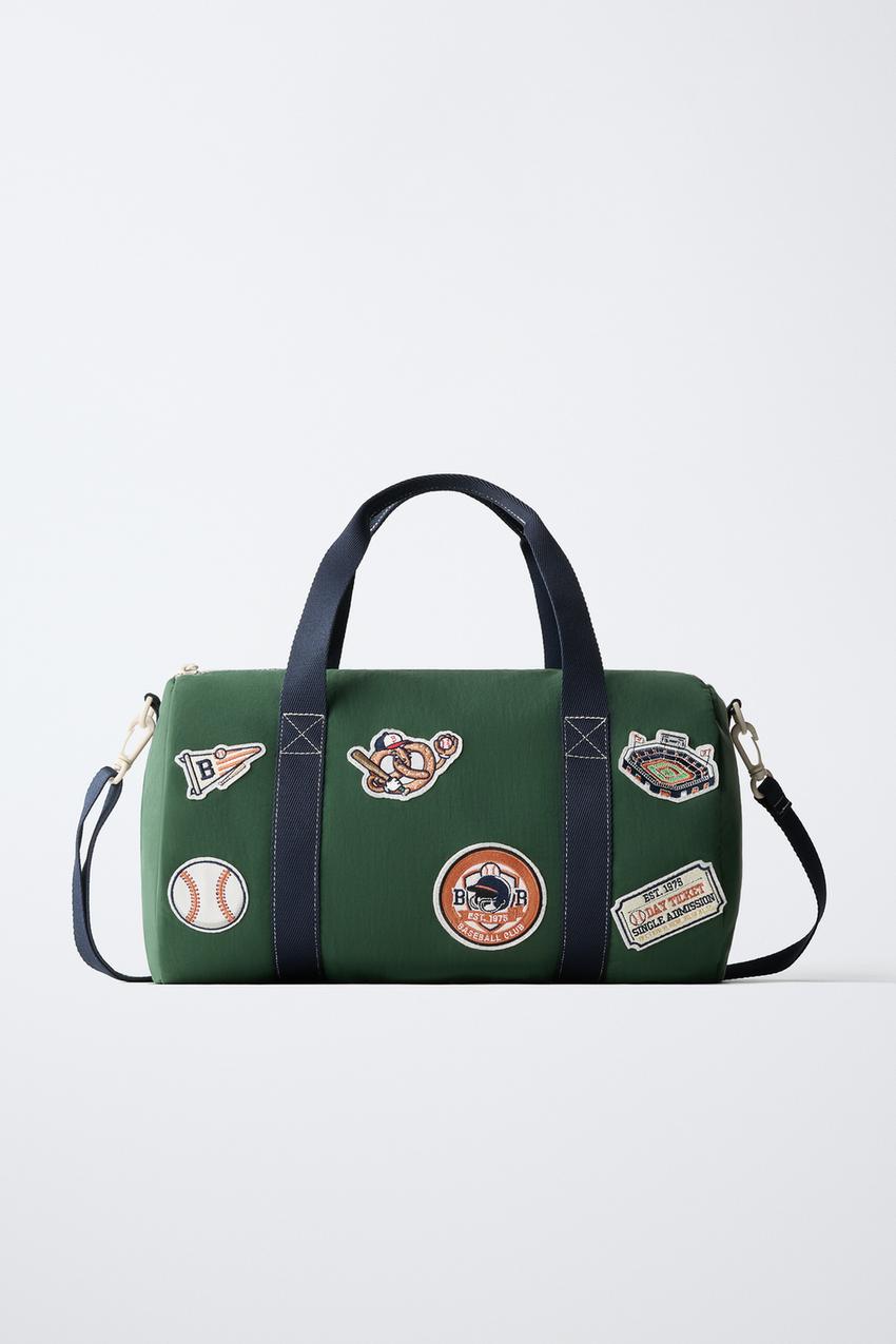 ZARA PATCH BOWLING BAG — photo 1