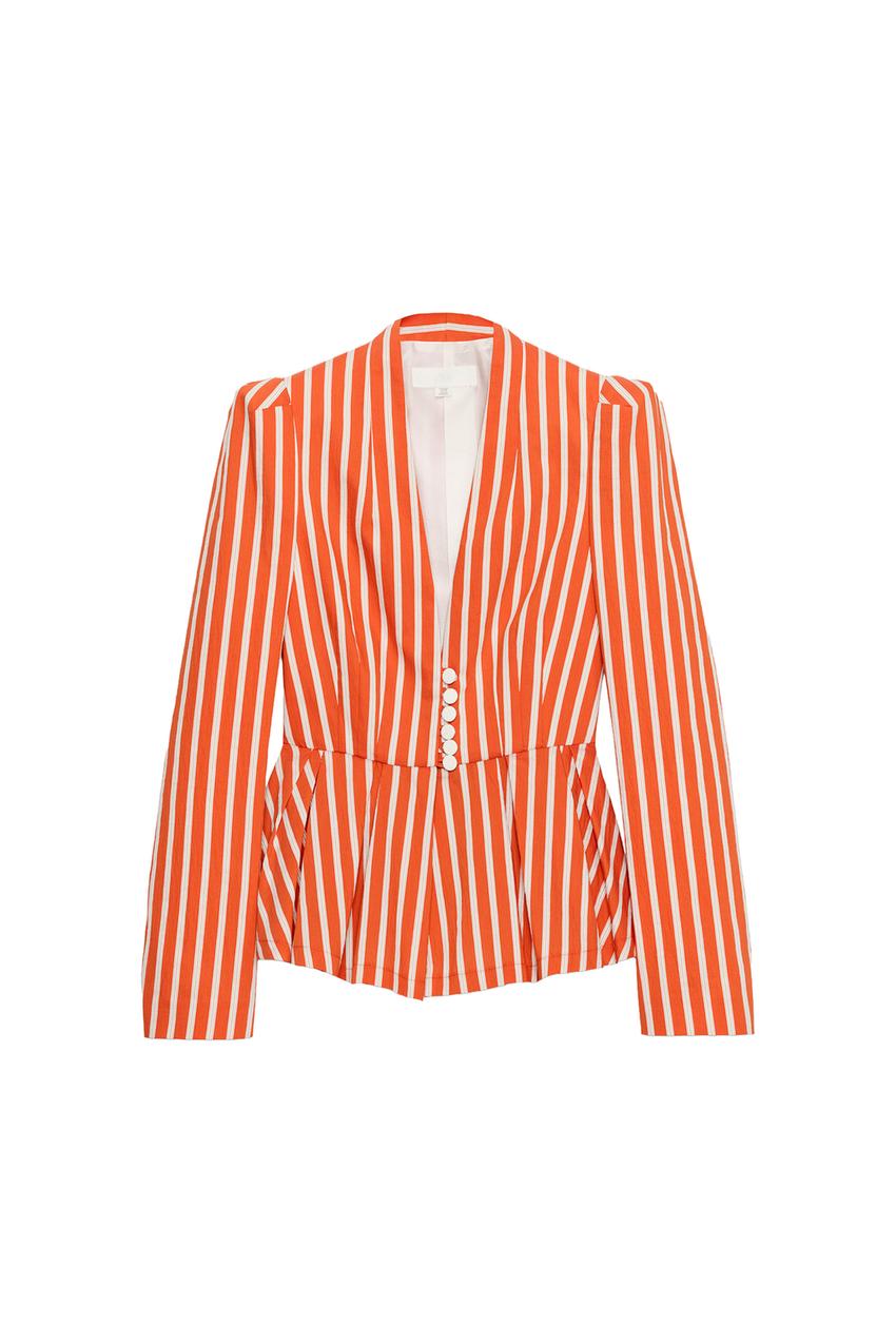 ZARA STRIPED TAILORED BLAZER — photo 3