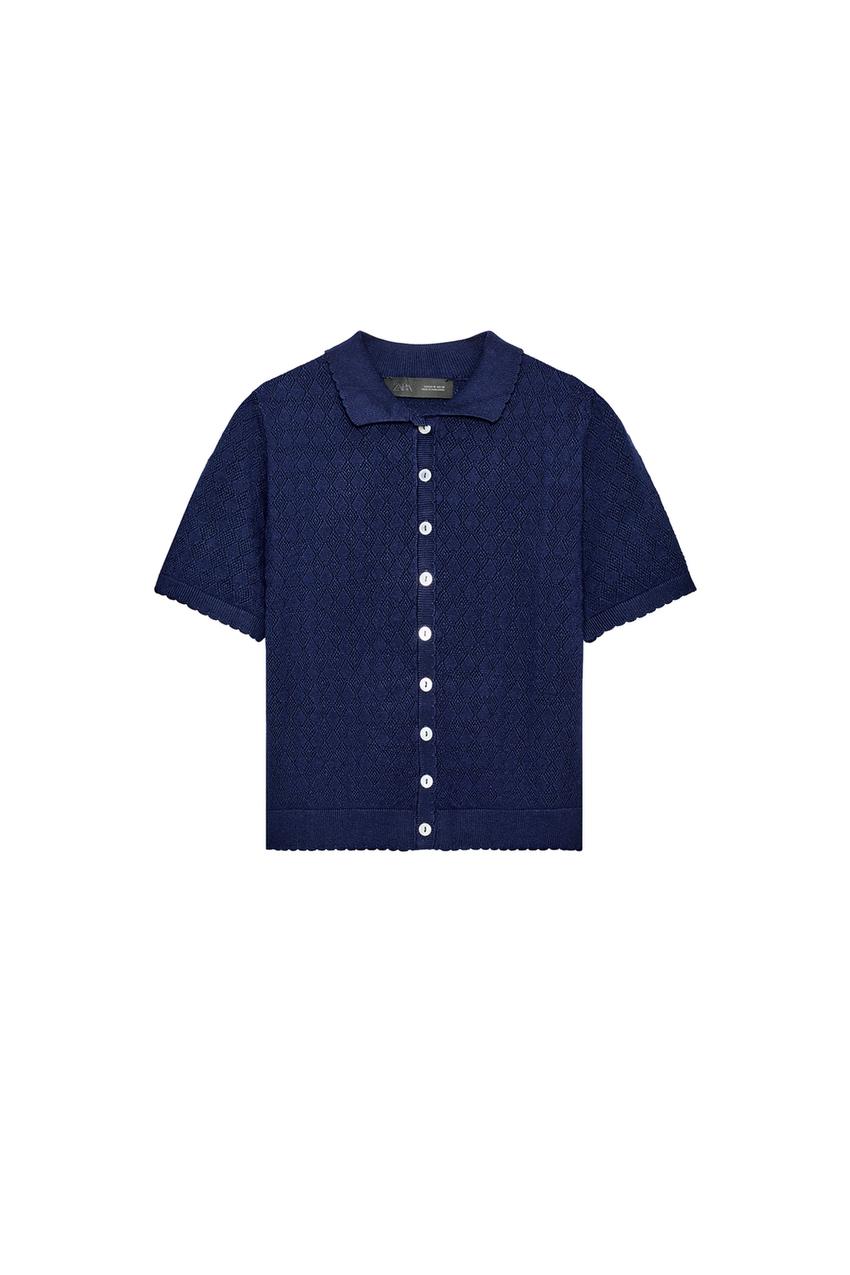 ZARA SHORT SLEEVE CARDIGAN — photo 3