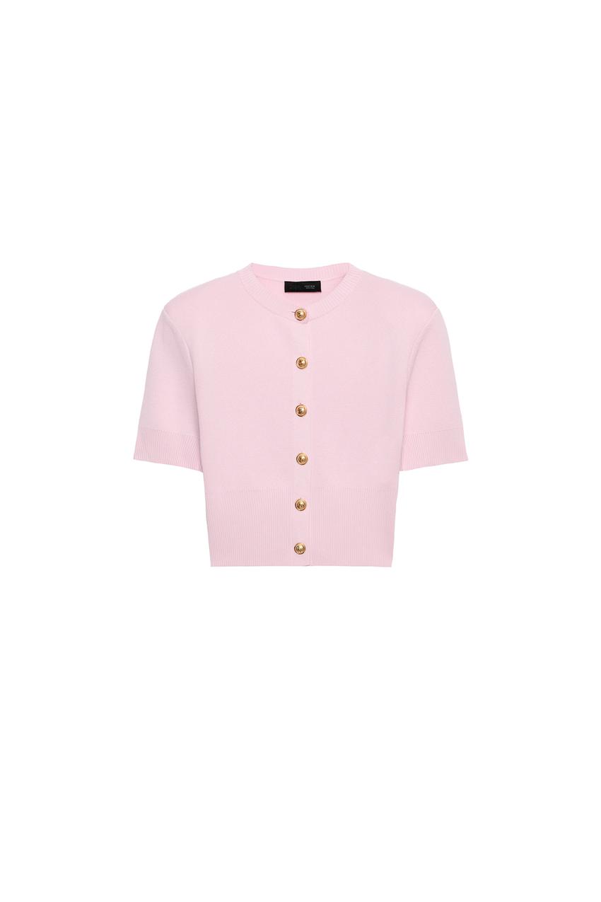 ZARA CROPPED SHOULDER PAD JACKET — photo 3