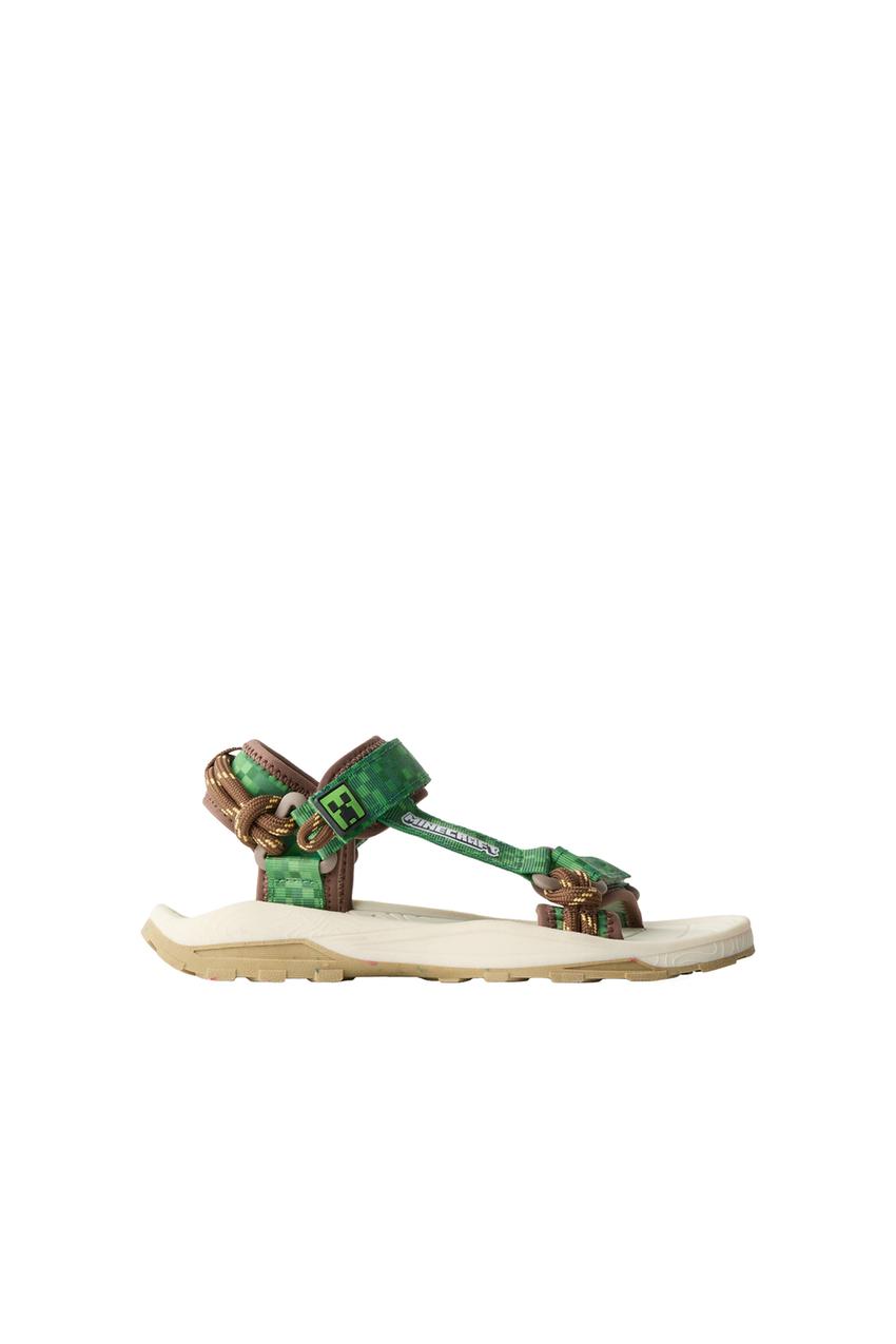 ZARA MINECRAFT © MOJANG AB. ™ TECHNICAL SANDALS — photo 2