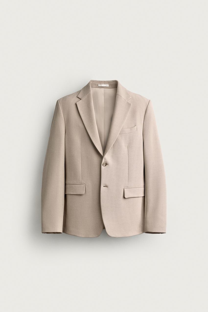ZARA SLIM FIT SUIT JACKET — photo 1