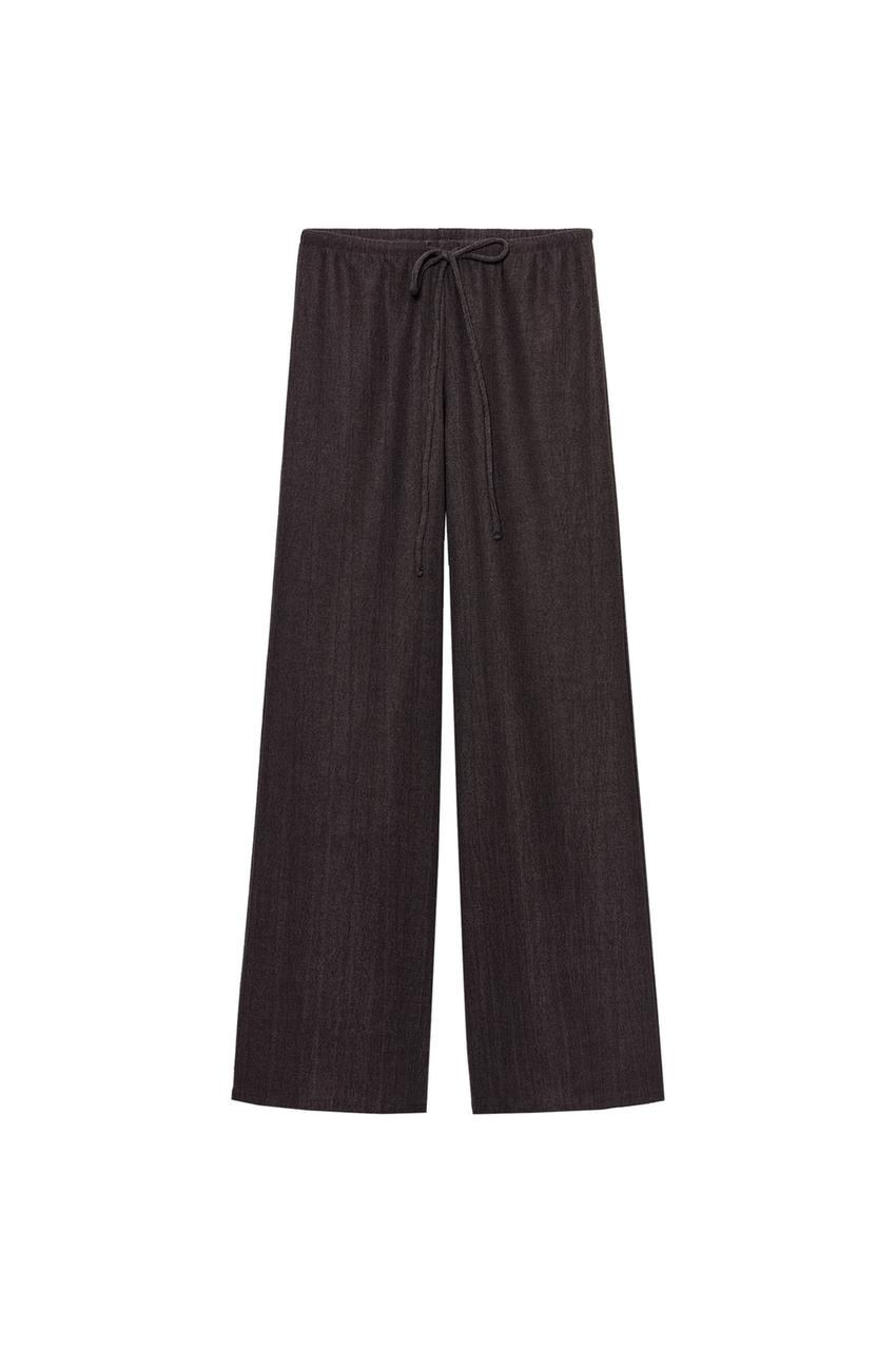 ZARA RUSTIC STRAIGHT LEG PANTS — photo 3