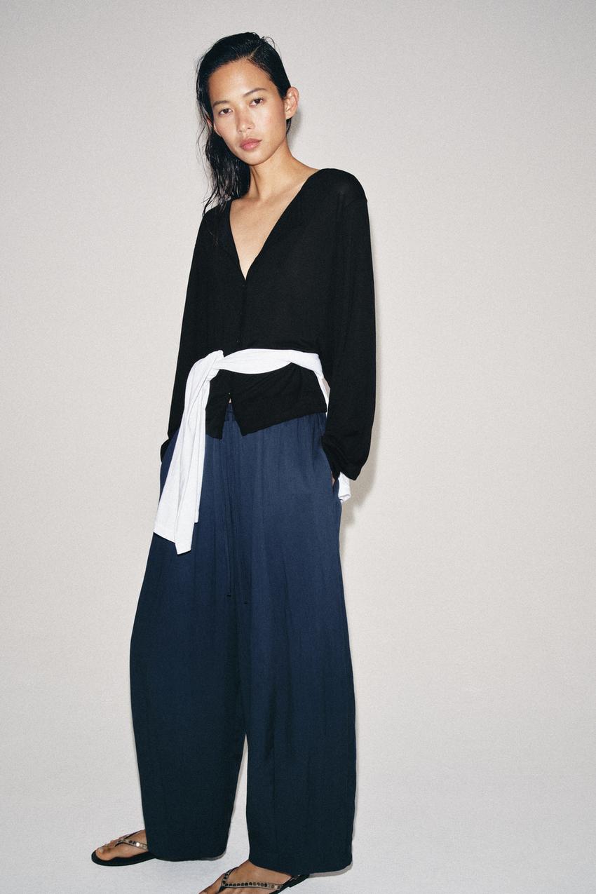 ZARA ZW COLLECTION BARREL PANTS — photo 1