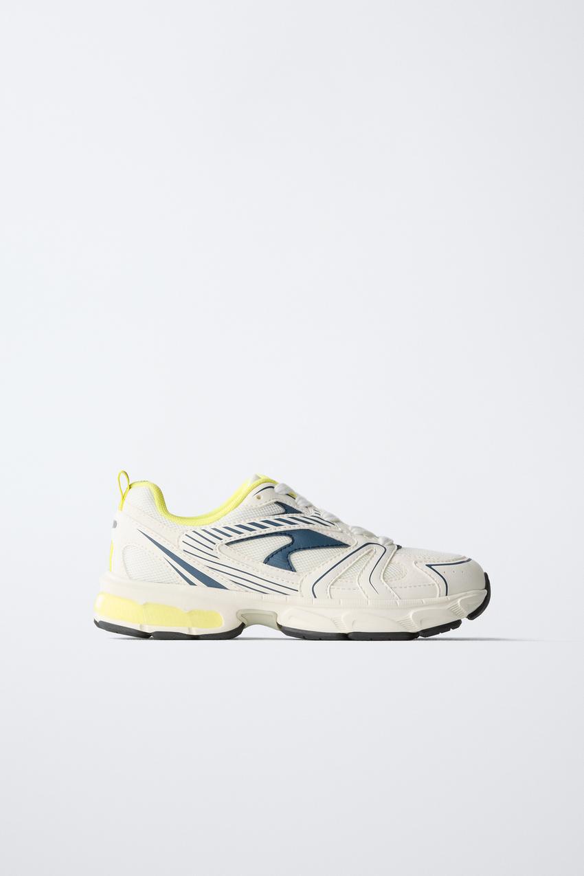 ZARA NEON SNEAKERS — photo 1