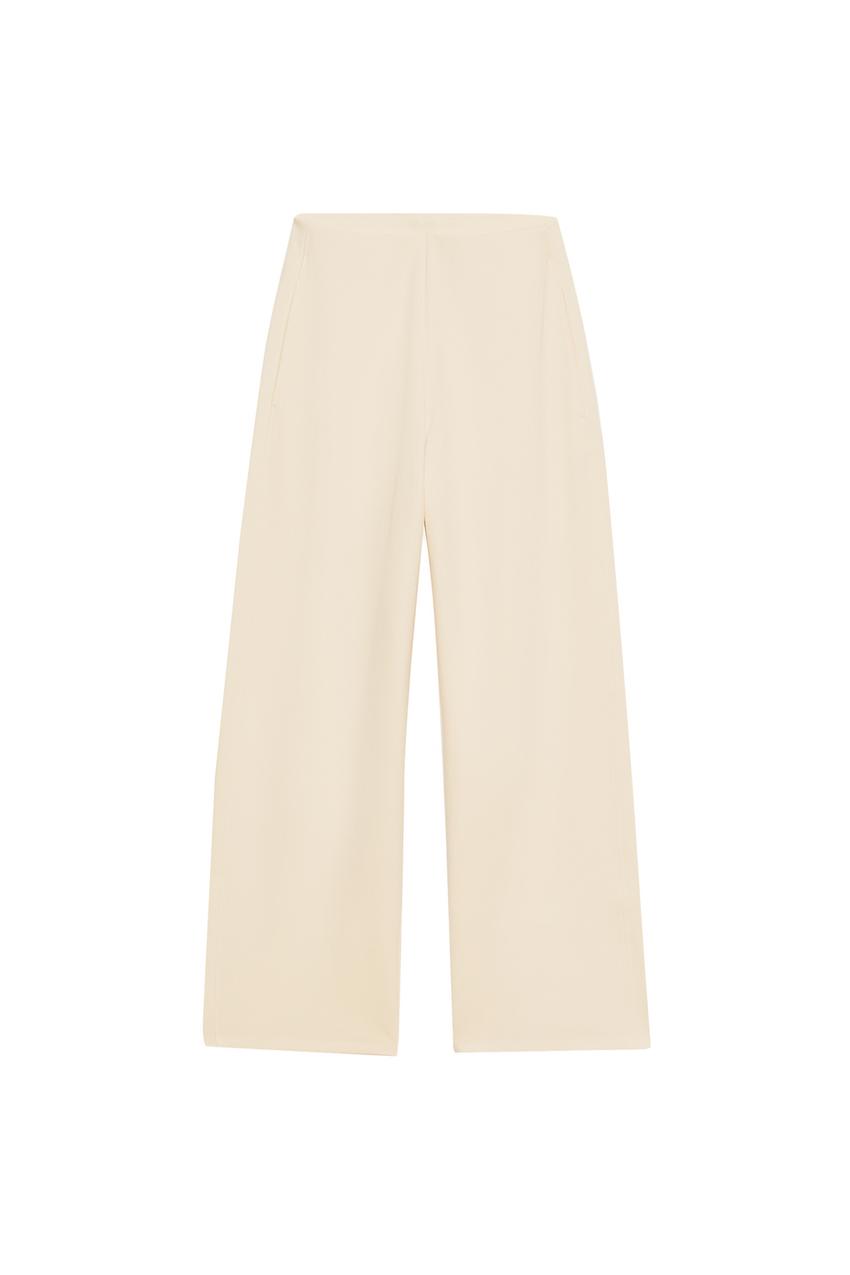 ZARA INTERLOCK BALLOON PANTS — photo 3