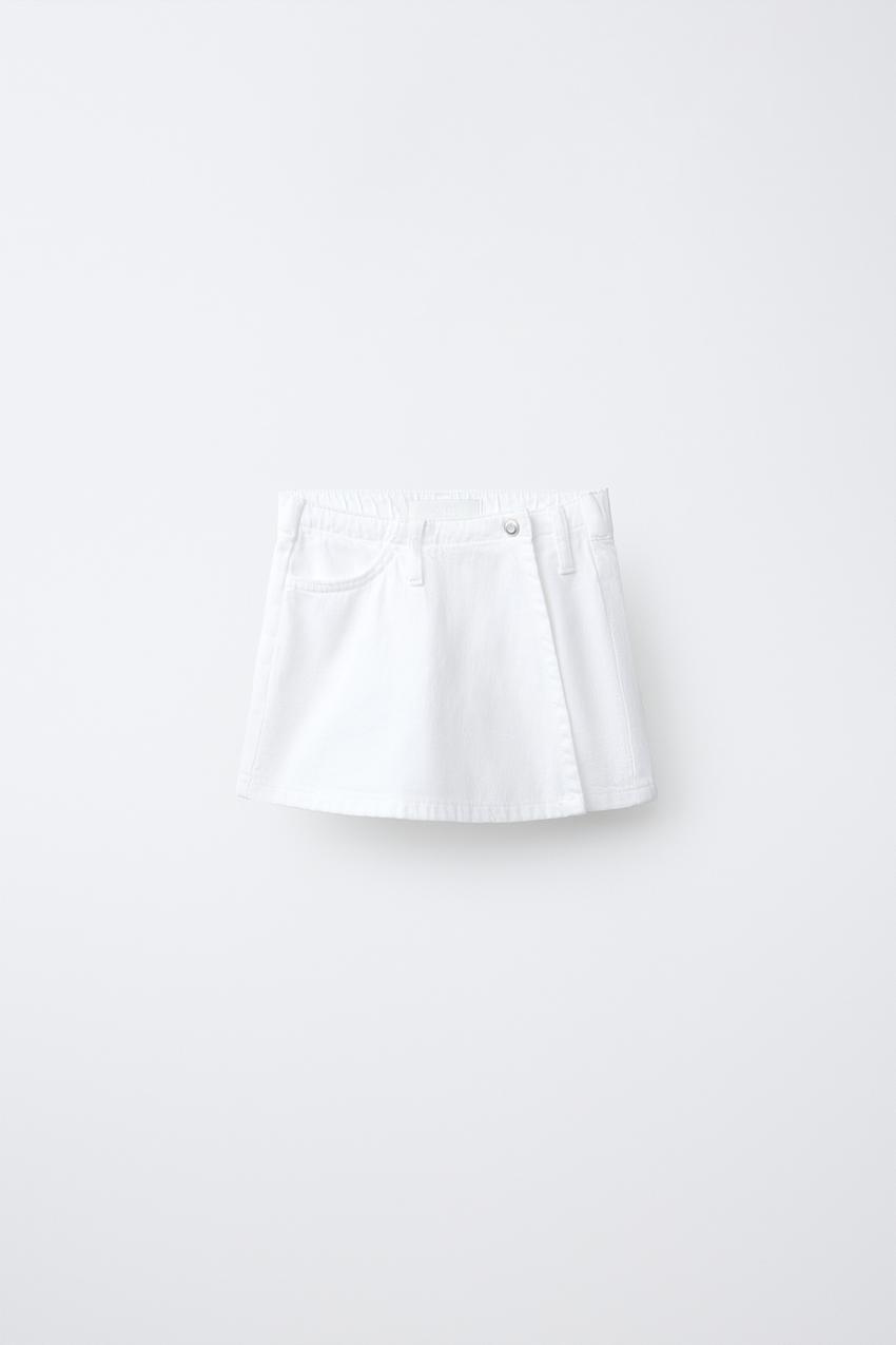 ZARA DENIM SKORT — photo 1
