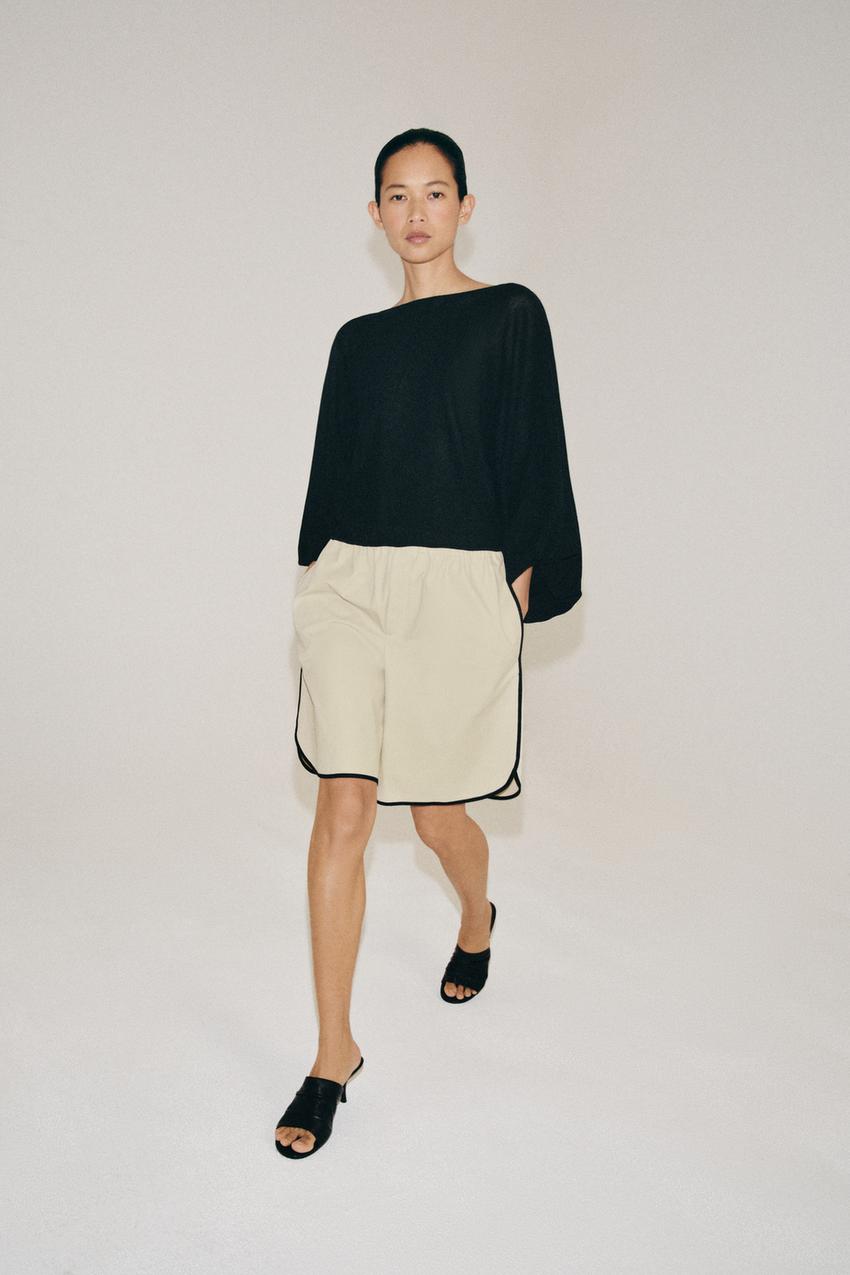 ZARA VOLUME SLEEVE KNIT JUMPER — photo 2