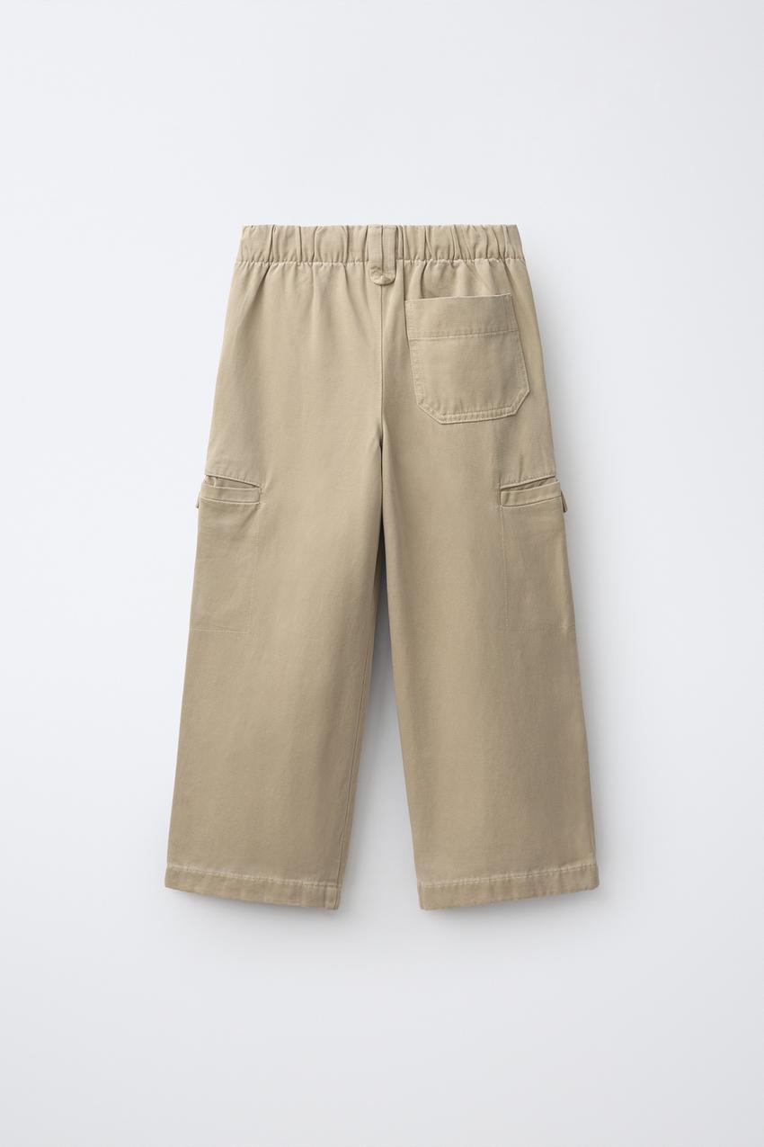 ZARA RELAXED CARGO PANTS — photo 2
