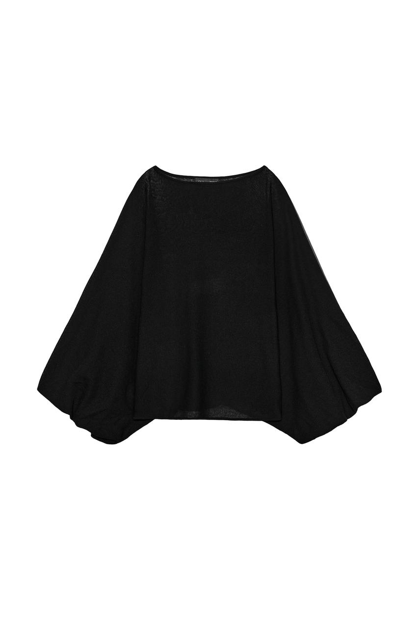 ZARA VOLUME SLEEVE KNIT JUMPER — photo 3