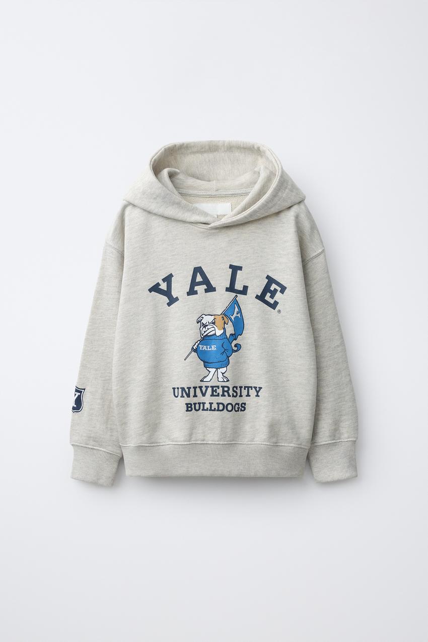 ZARA YALE™ PRINT HOODIE — photo 1