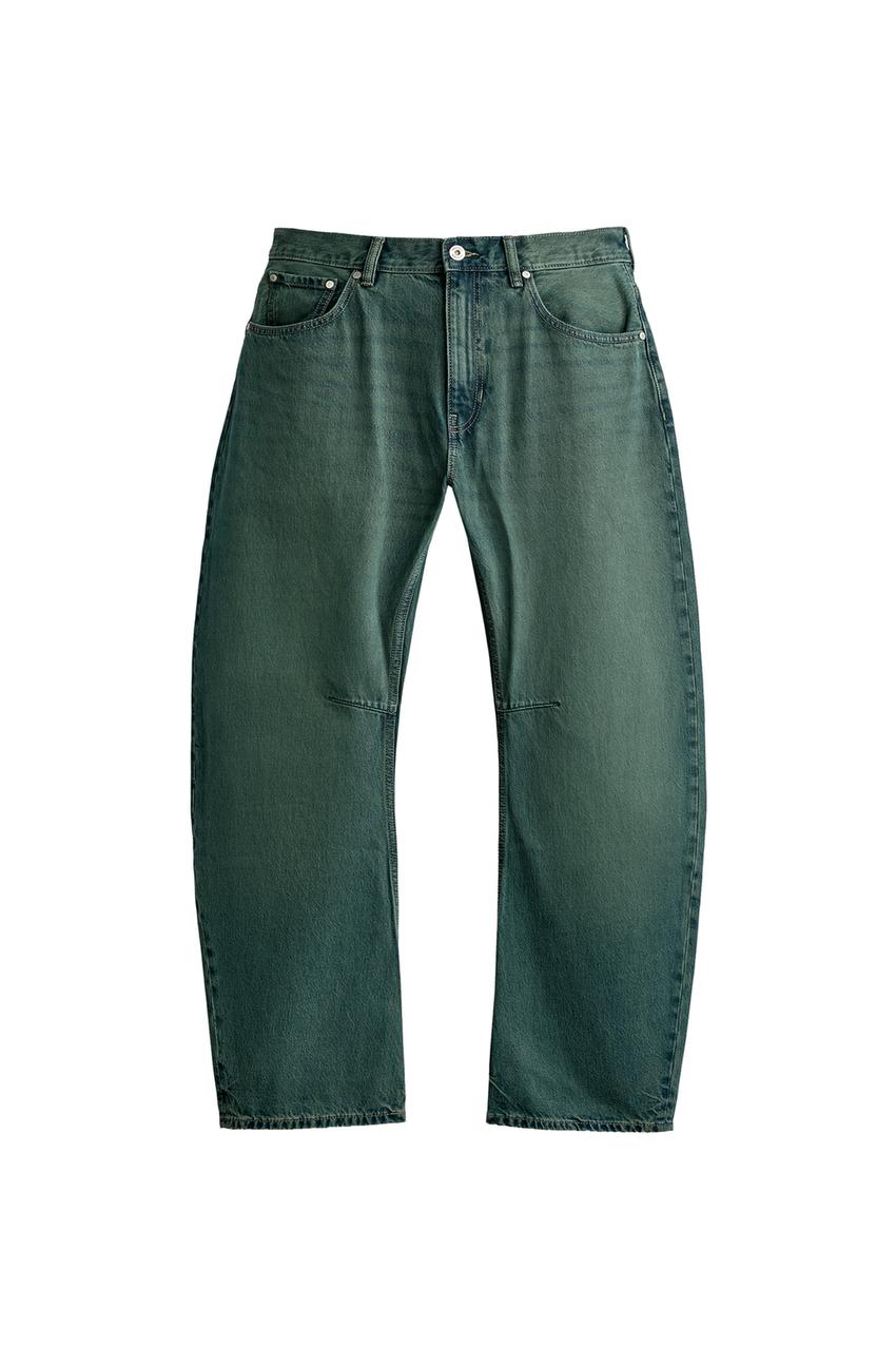 ZARA STRAIGHT BARREL FIT JEANS — photo 3