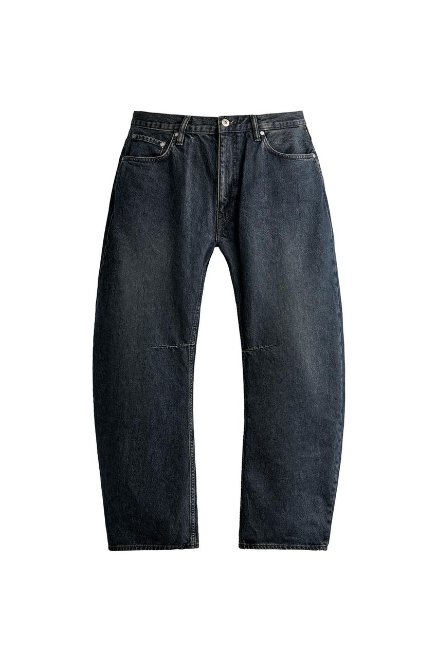 ZARA STRAIGHT BARREL FIT JEANS — photo 3
